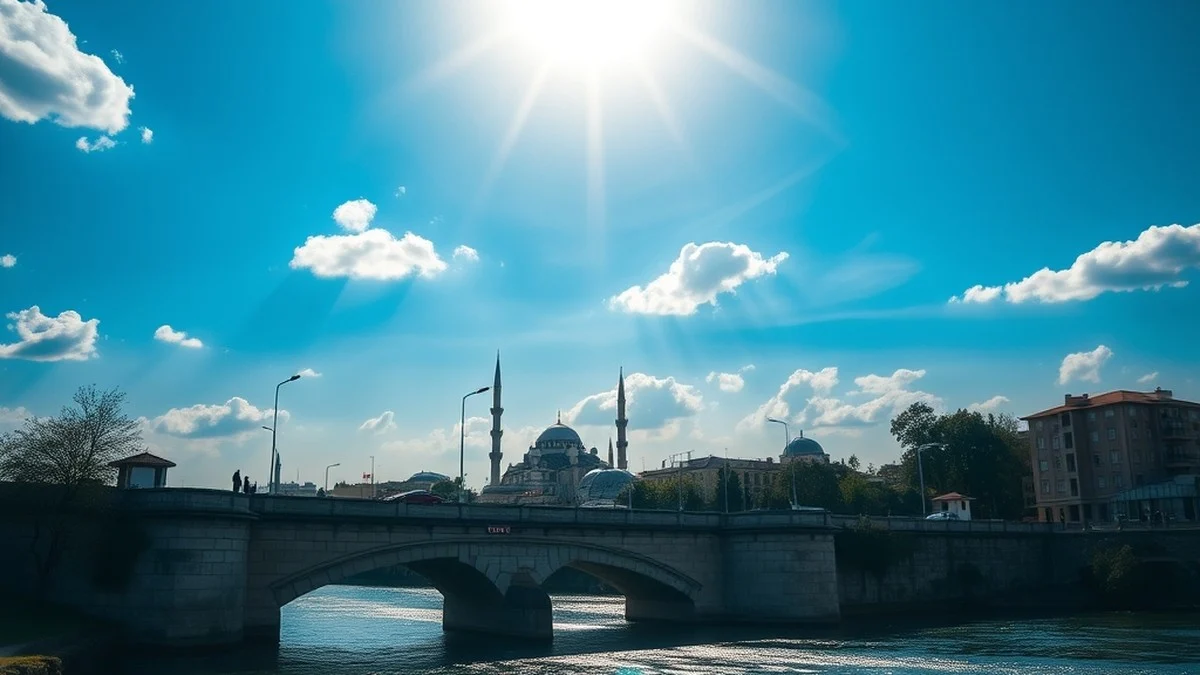 Adana'da Aşırı Sıcak Gökyüzü: Termometreler 36.0°C Dereceyi Gösterecek