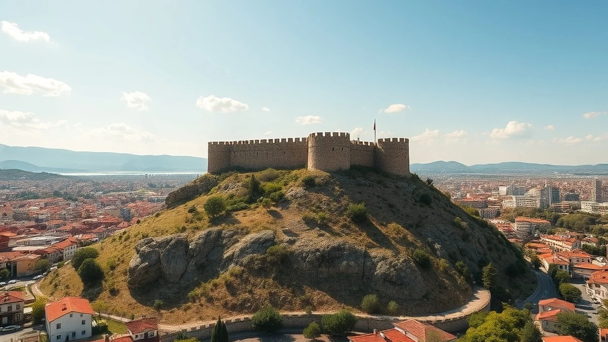 Afyonkarahisar'da Az Bulutlu Gökyüzü: Termometreler 33.0°C Dereceyi Gösterecek