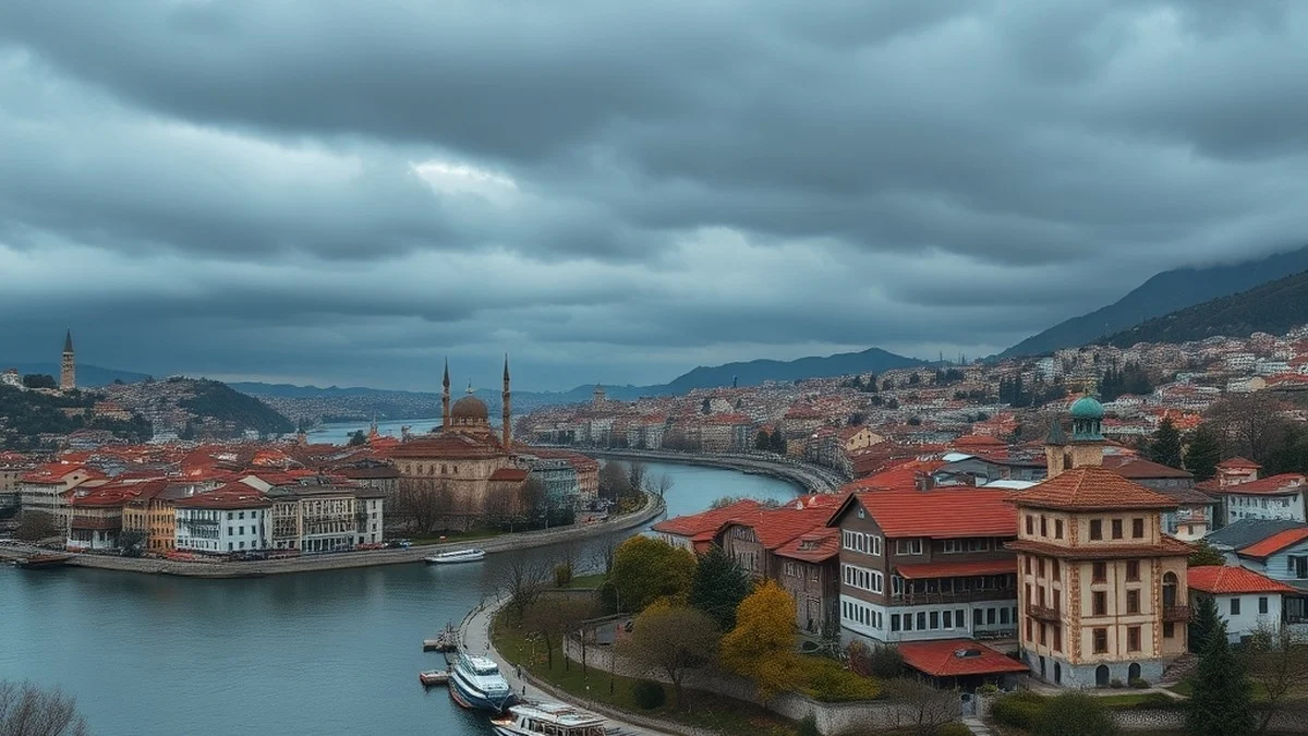 Amasya’da 31 Ağustos: Gün içinde 28 °C, gece 17 °C, çok bulutlu hava
