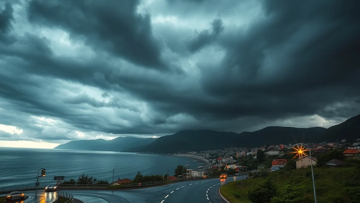 Giresun Kıyılarında Şiddetli Sağanak Beklentisi Hafta Sonunu Nasıl Etkileyecek?