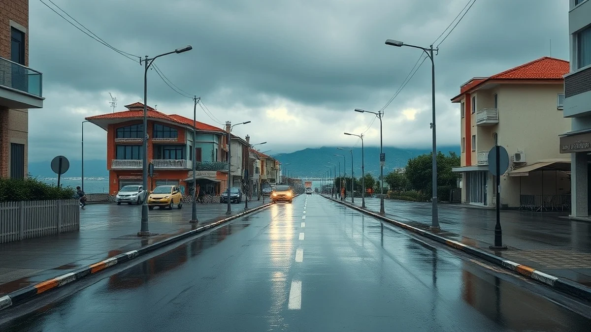Hafta Sonu Rize Sahilinde Dışarı Çıkacaklar Şemsiyesiz Adım Atmasın: Şiddetli Yağış Yolda