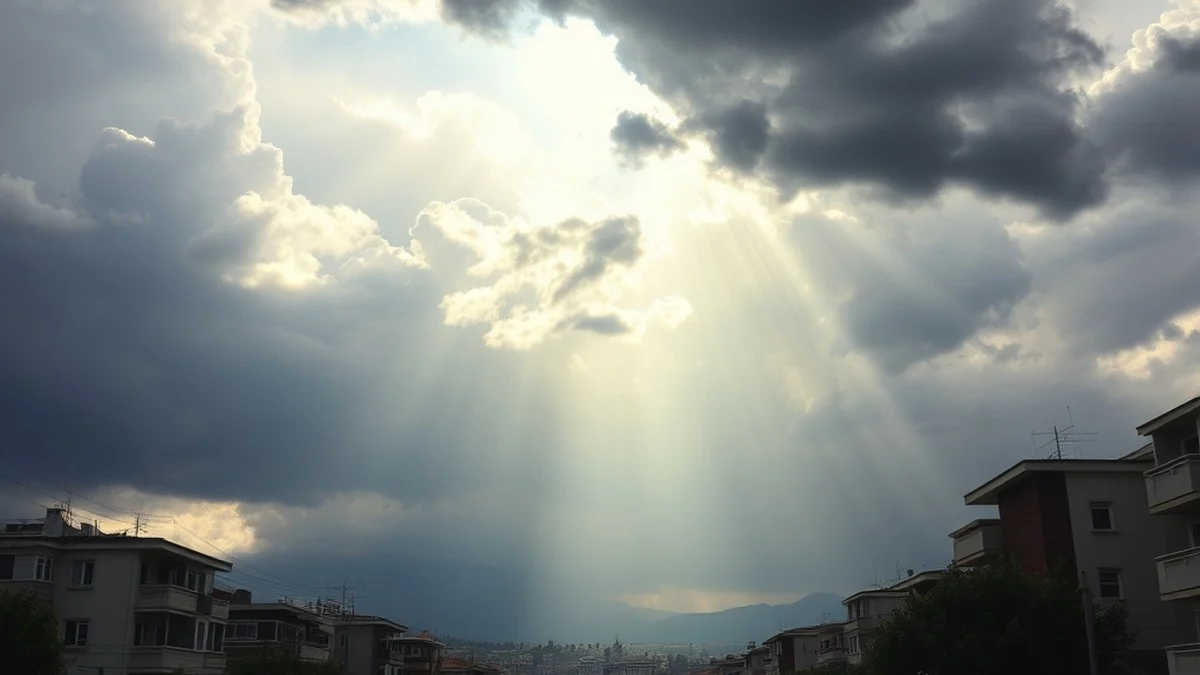 Kahramanmaraş Bugün Sıcak Havanın Ortasında Aniden Bastıracak Sağanak Yağışa Hazır Mı?