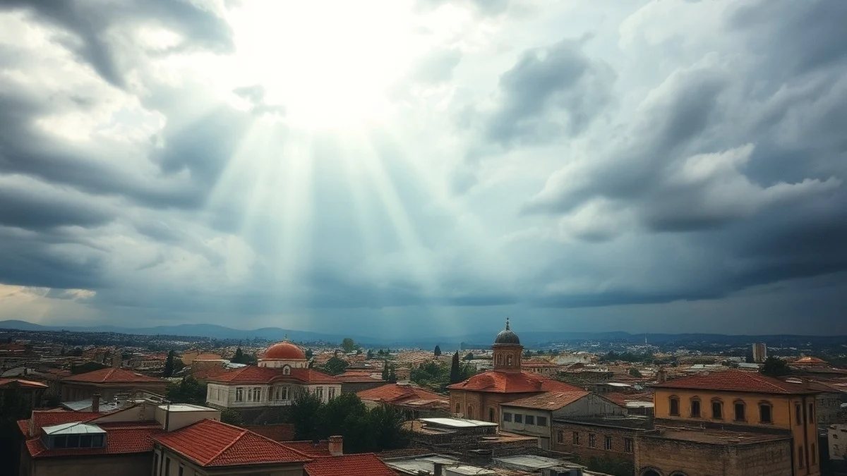 Niğde'de Parçalı Bulutlu Gökyüzü: Termometreler 32.0°C Dereceyi Gösterecek