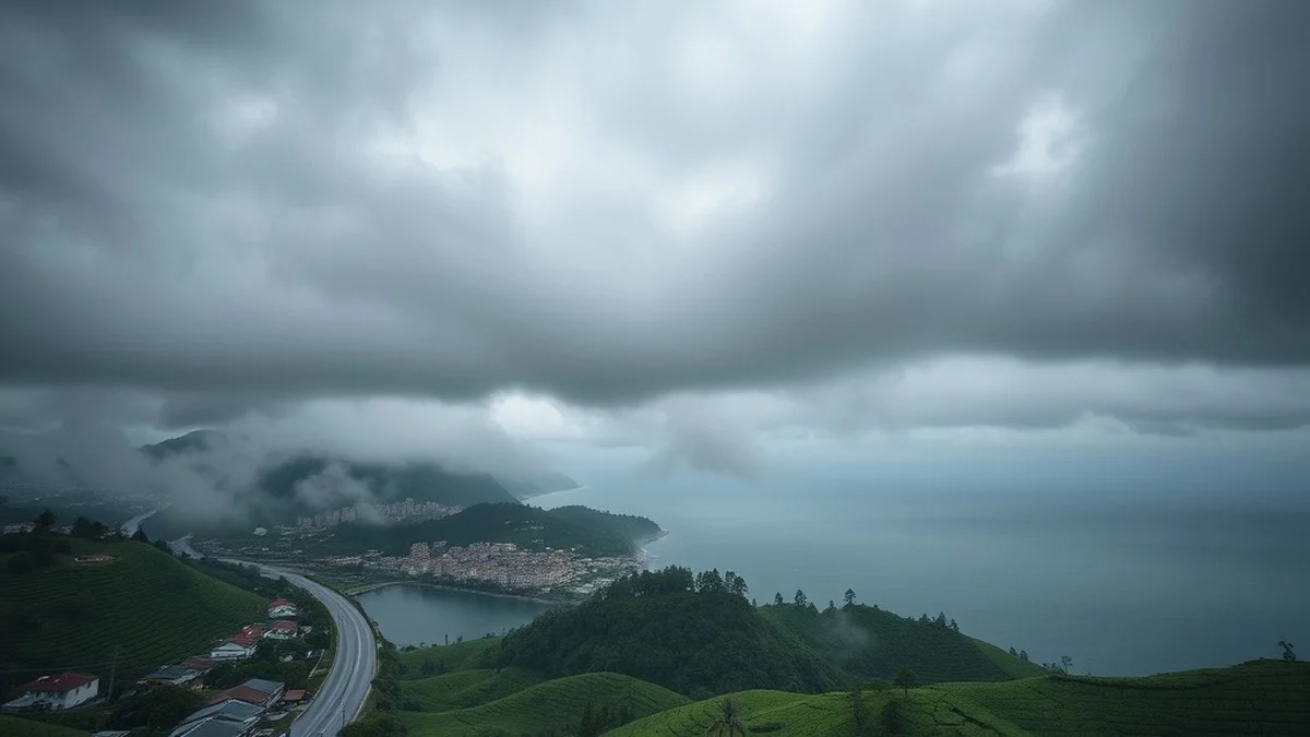 Rize İçin Sağanak Yağış Ne Kadar Sürecek?