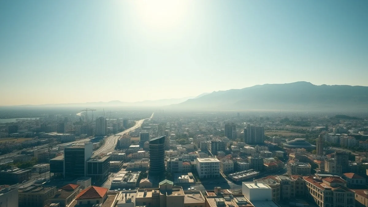 Siirt'te Aşırı Sıcak Gökyüzü: Termometreler 36.0°C Dereceyi Gösterecek