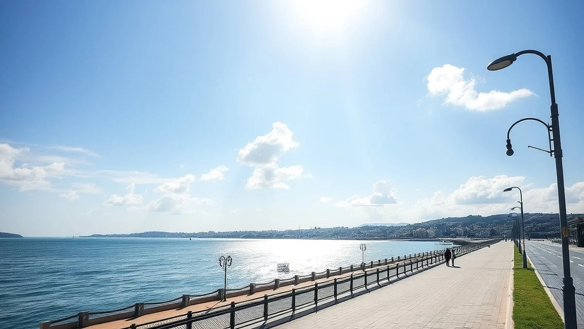 Tekirdağ'da Az Bulutlu Gökyüzü: Termometreler 28.0°C Dereceyi Gösterecek