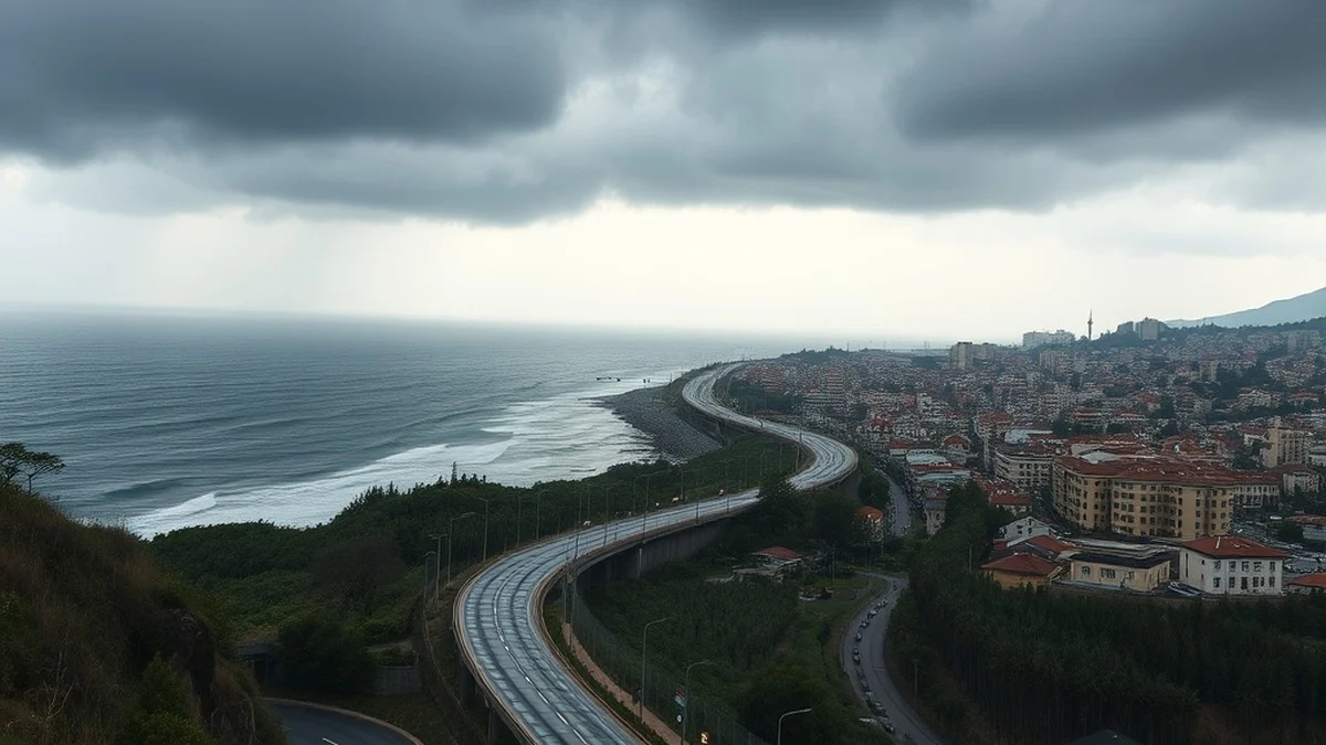 Trabzon Hafta Sonuna Şimşekler Ve Sağanak Yağışla Girmeye Hazırlanıyor