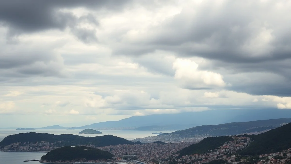 Zonguldak'ta Parçalı Bulutlu Gökyüzü Hakım: Hafta Sonu Yağış Sürprizi Kapıda
